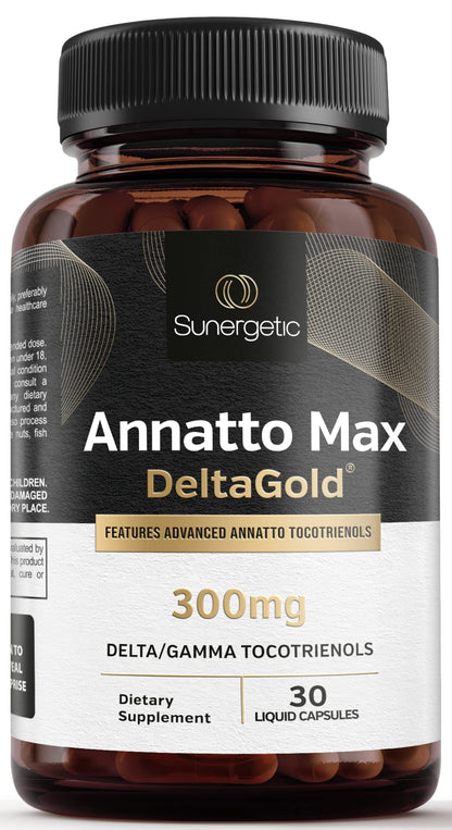 Suplemento vitamina e tocotrienoles Sunergetic 300mg frasco