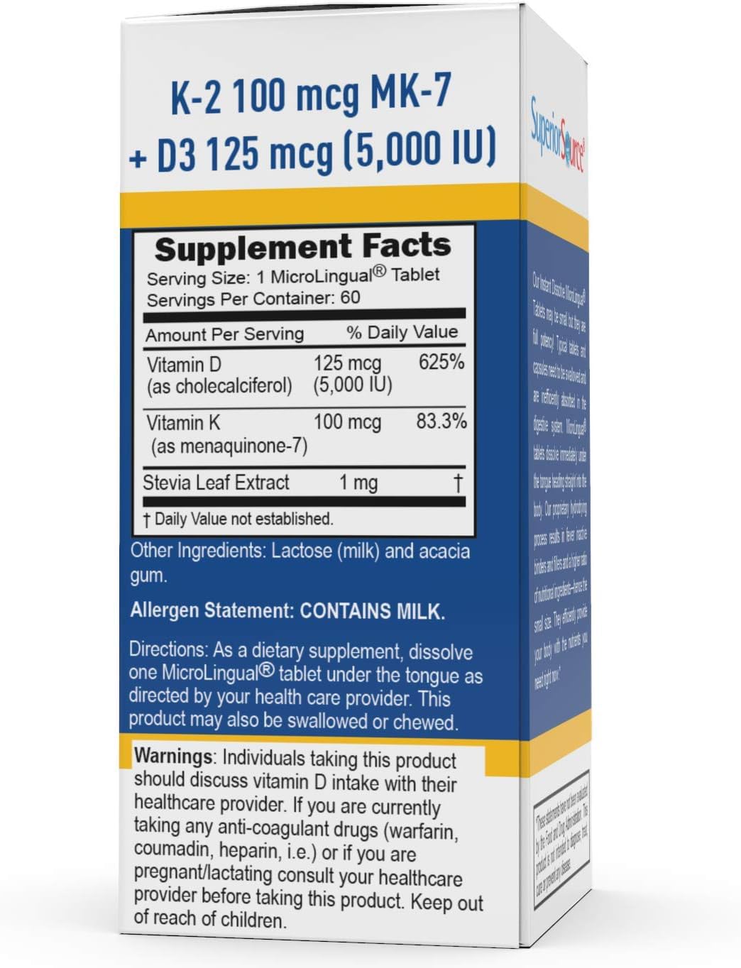 Suplemento de vitamina k2 y d3 superior source vista superior