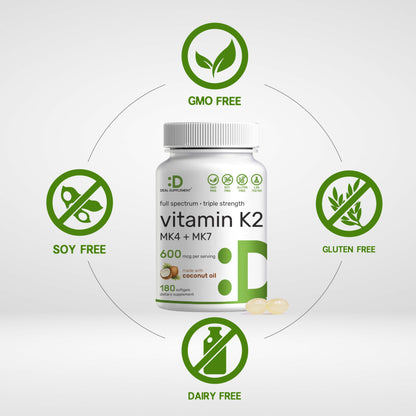 Suplemento vitamina K2 con MK7 y MK4 Deal Supplement