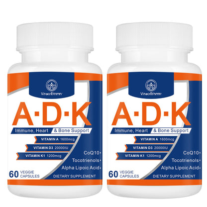 Suplemento vitaminas ADK 20000 UI VITACRLLYNMN cápsulas