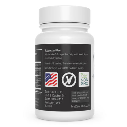 Suplemento vitaminas ADK 5000 UI D3 para visión y huesos fuertes