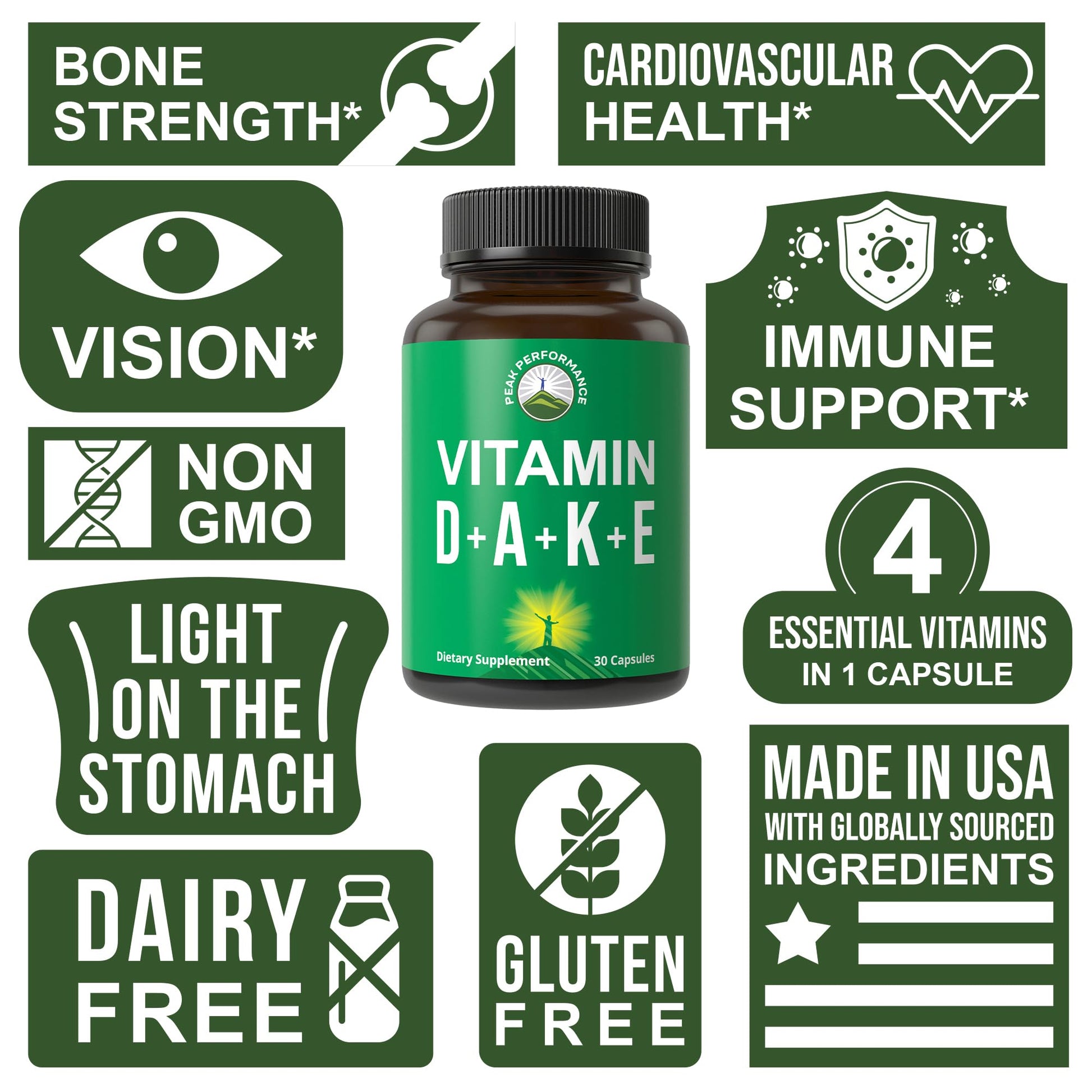 Suplemento vitaminas adk apoyo inmunidad