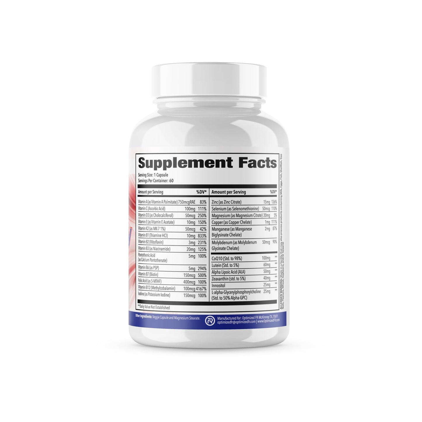 Suplemento de vitaminas D3 y K2 para rescatistas