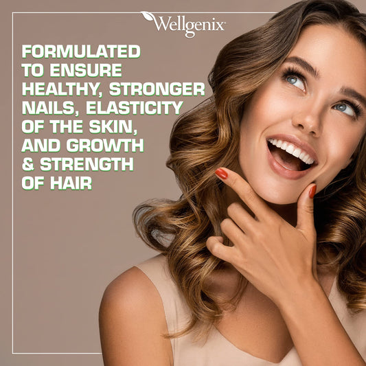 Suplemento vitaminas Purvana Max para piel uñas y cabello fuerte