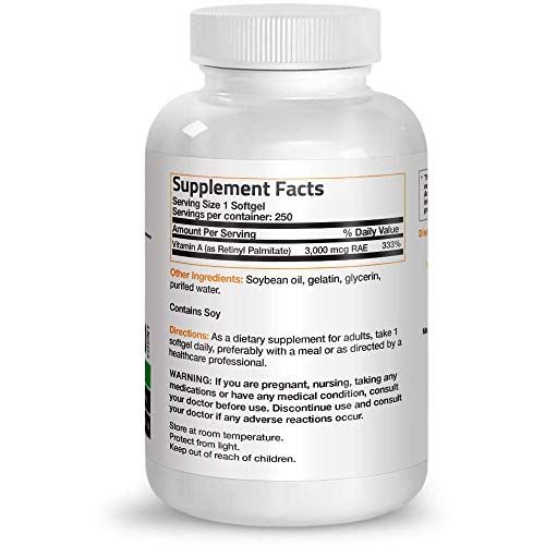 Suplemento de vitaminas para visión y sistema inmune Bronson