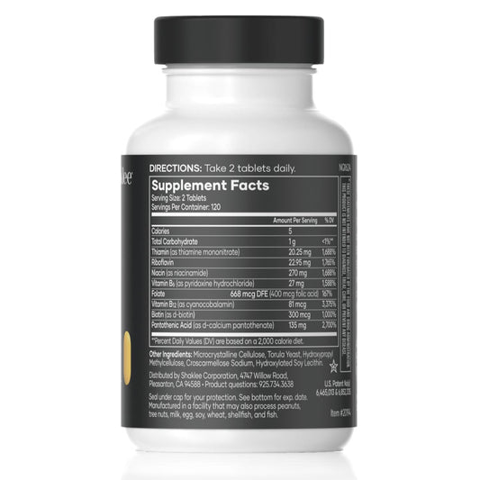 Suplemento vitamínico B-Complex | Energía diaria