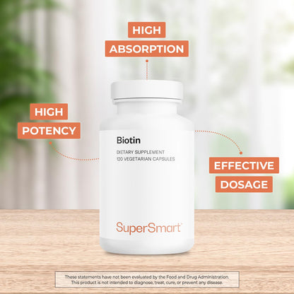 Suplemento vitamínico biotina para belleza cabello piel uñas