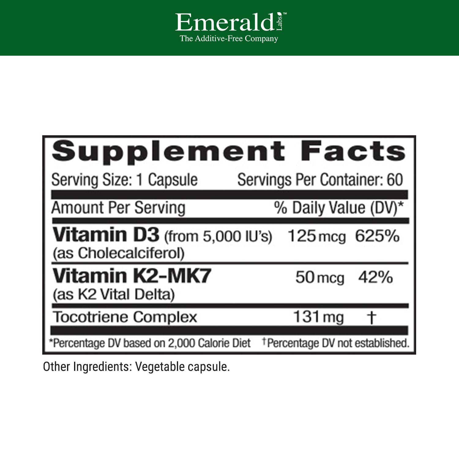 Suplemento vitamínico EMERALD LABS zinc y magnesio para inmunidad