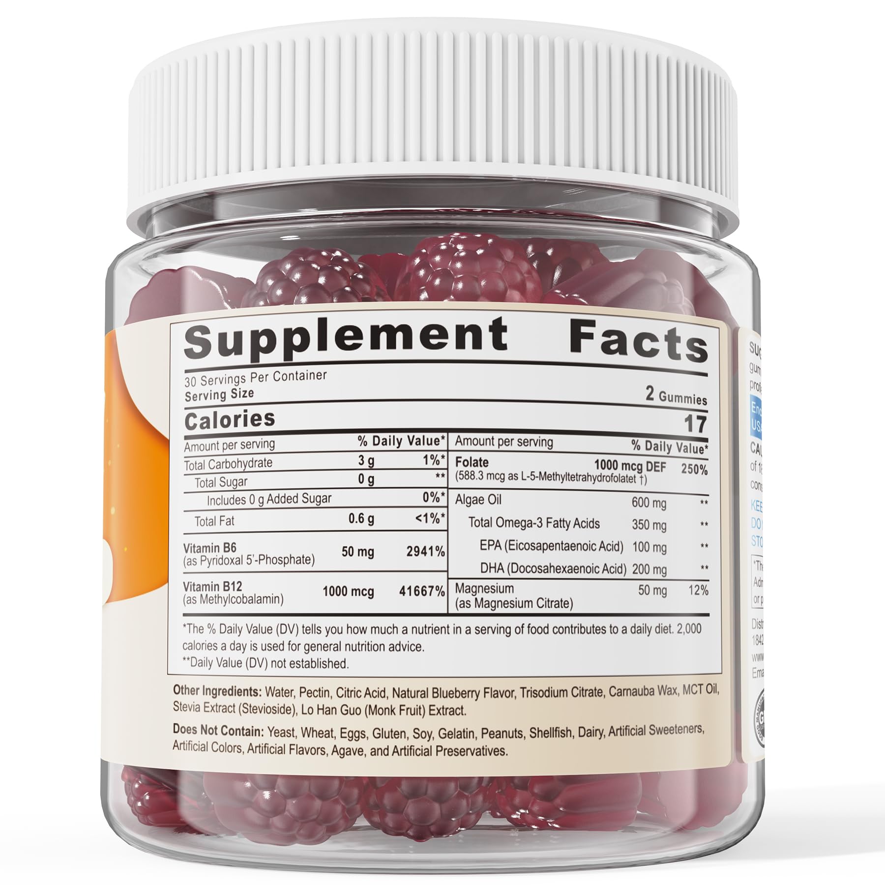 Suplemento vitamínico gomitas b12 b6 Nextdia sin azúcar