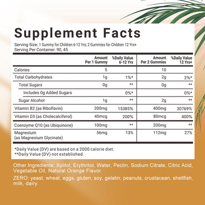suplemento vitamínico gomitas b2 wiszeen salud general