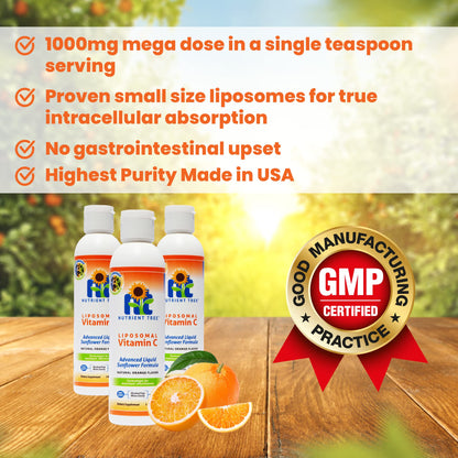 Suplemento vitamínico liposomal antioxidante sin ingredientes dañinos