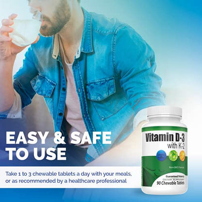 Suplemento vitamínico natural D3 y K2 de Great Lakes Nutrition
