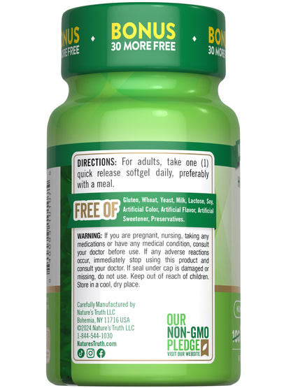 Suplemento vitaminico Nature's Truth D3 5000 UI