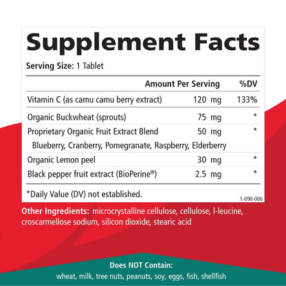 Suplemento vitamínico PURE ESSENCE LABS Whole-C vitamina c
