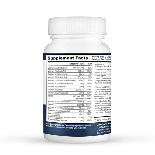 Suplemento vitamínico para el sistema inmune y energía.