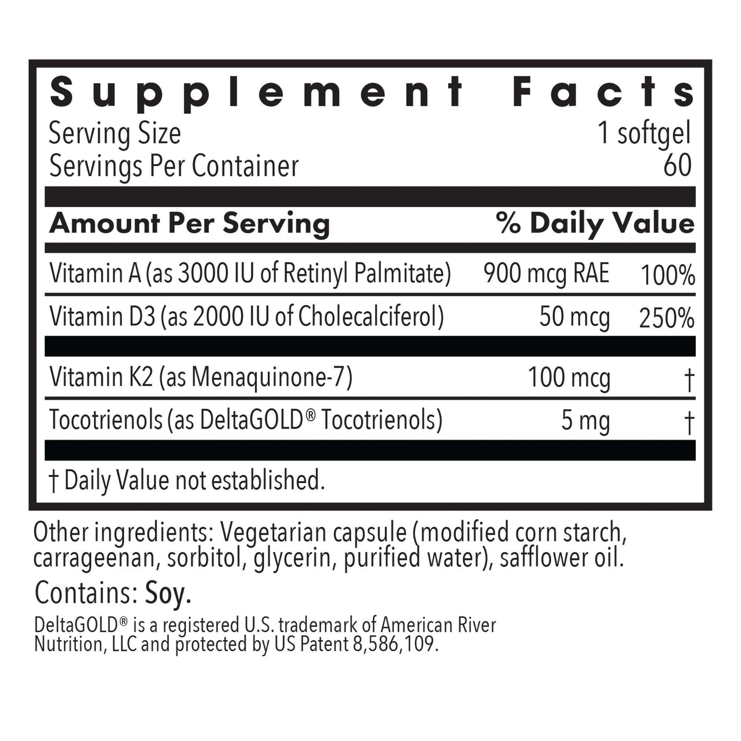Suplemento vitamínico vegano alta potencia Allergy Research