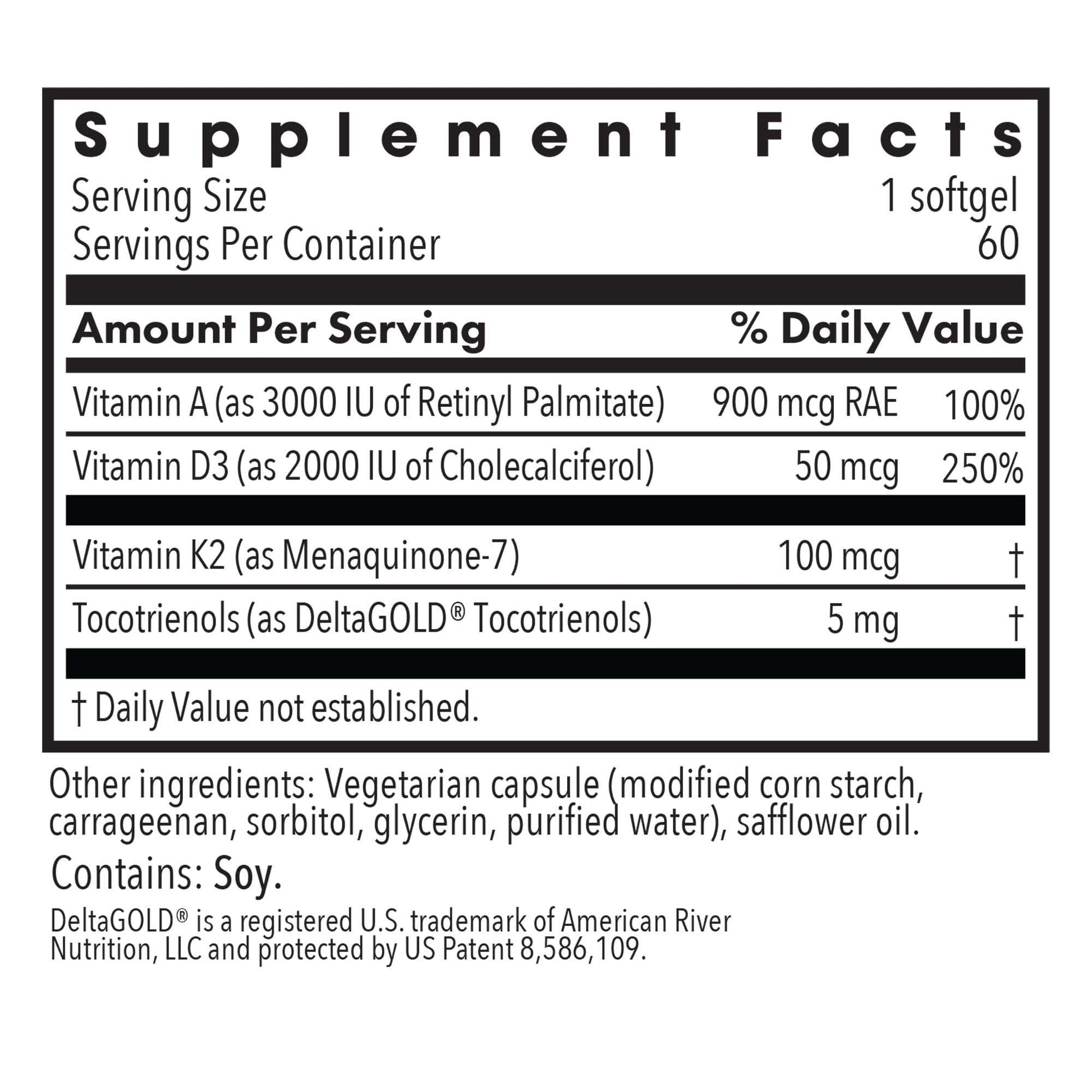 Suplemento vitamínico vegano alta potencia Allergy Research