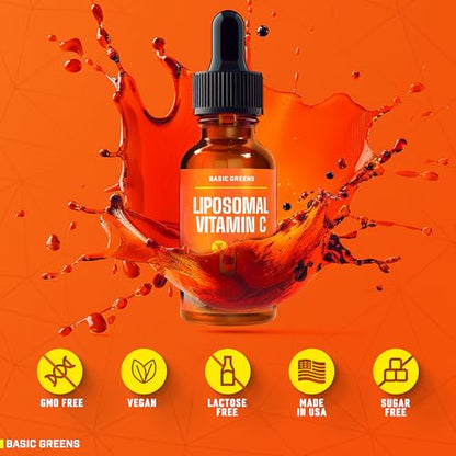 Suplemento vitamínico en vidrio ámbar