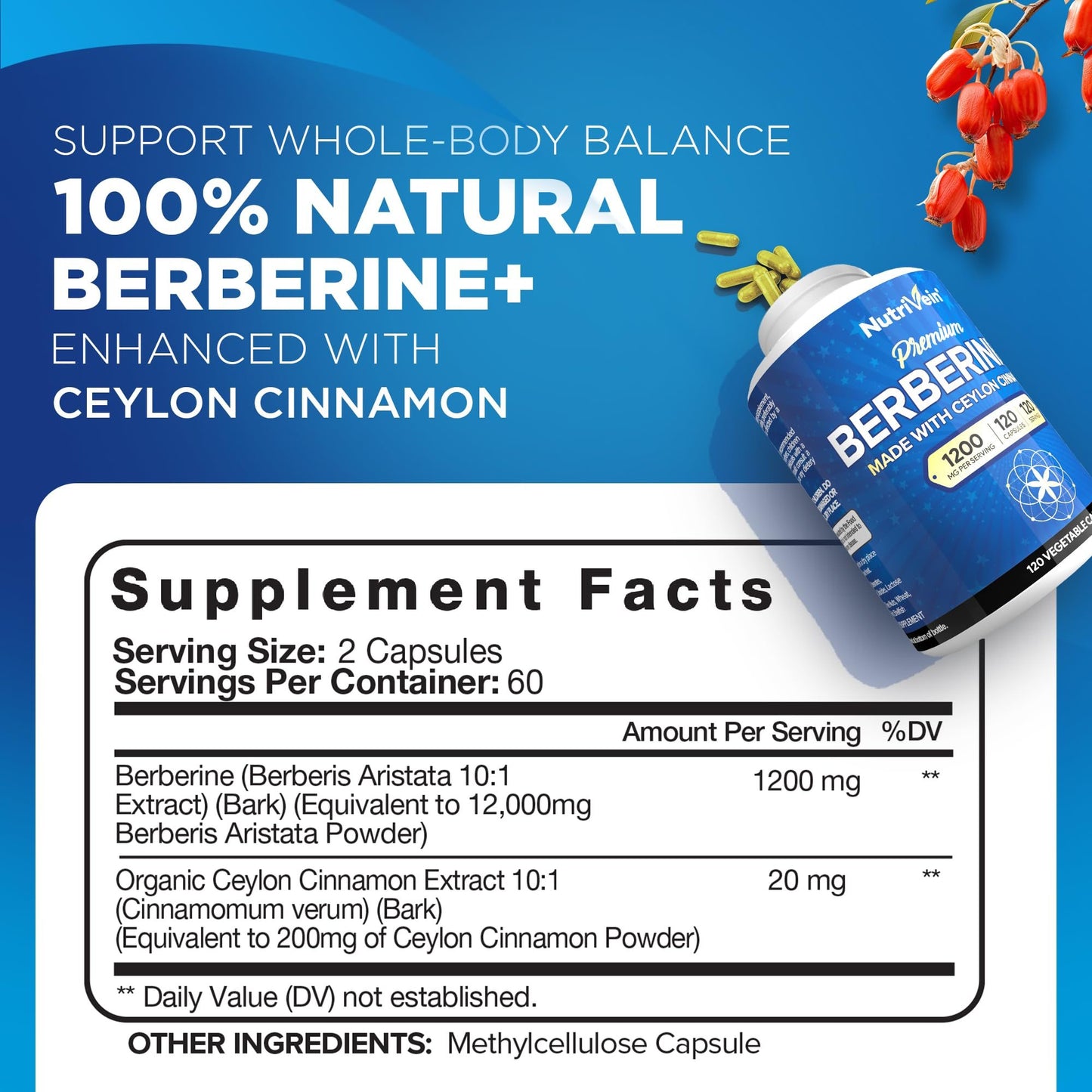 Suplemento Vitaminas Nutrivein para vitalidad y metabolismo