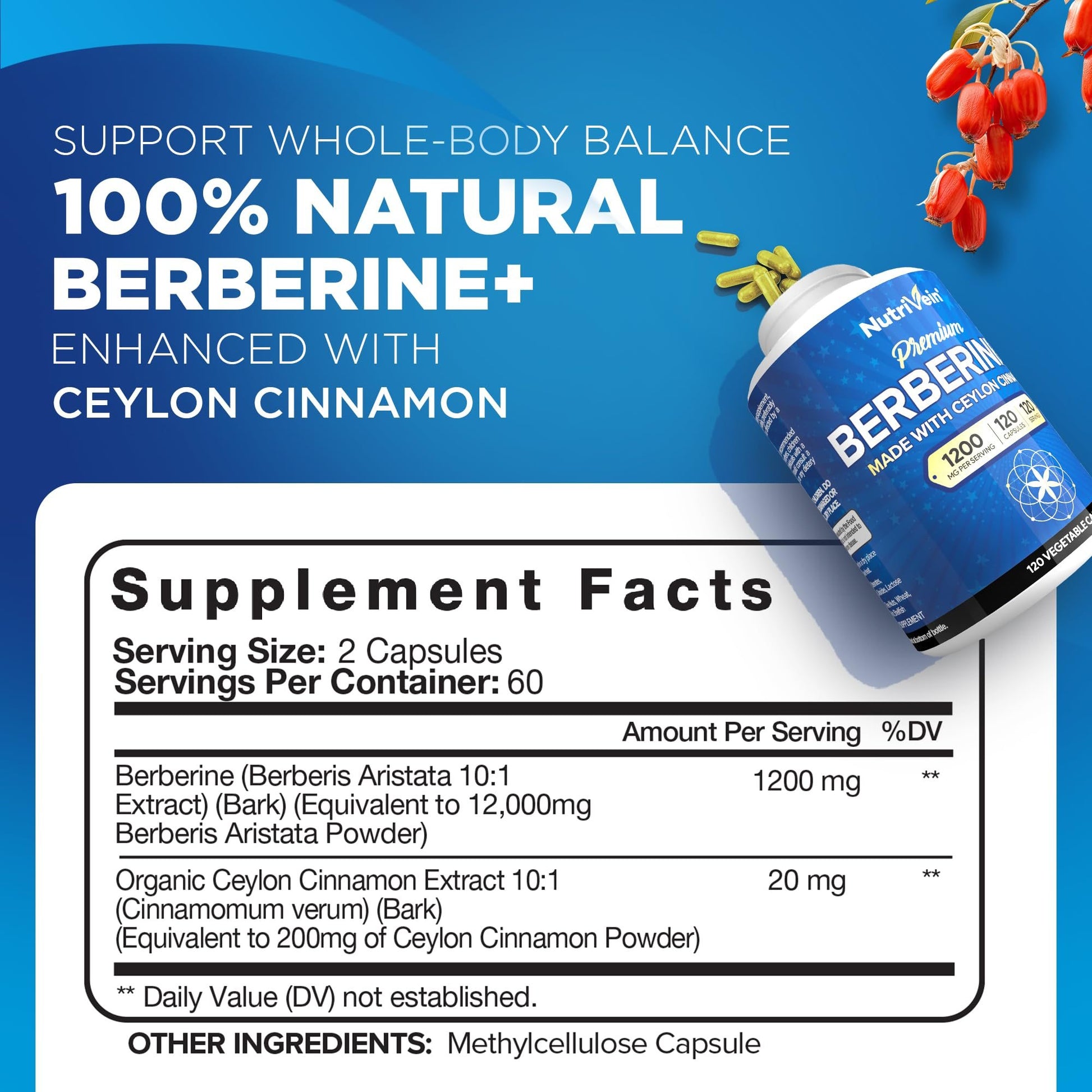 Suplemento Vitaminas Nutrivein para vitalidad y metabolismo