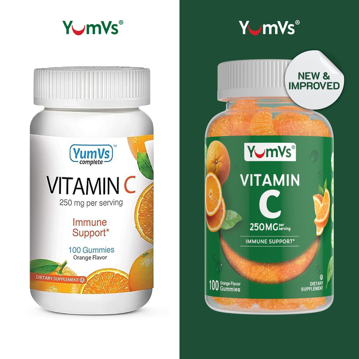 Suplemento YumVs gomitas vitamina c kosher halal sin gluten