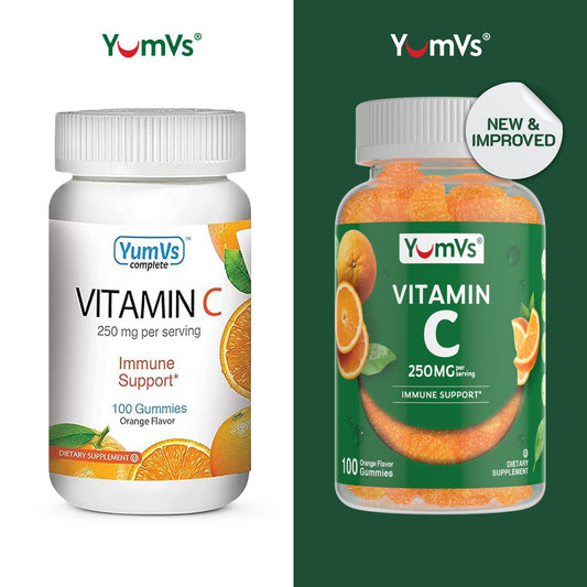 Suplemento YumVs gomitas vitamina c kosher halal sin gluten
