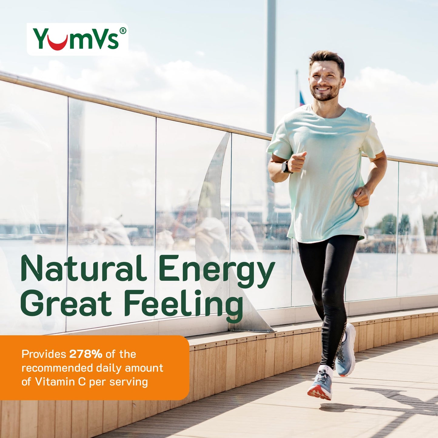 Suplemento YumVs gomitas vitaminas para sistema inmune y energía