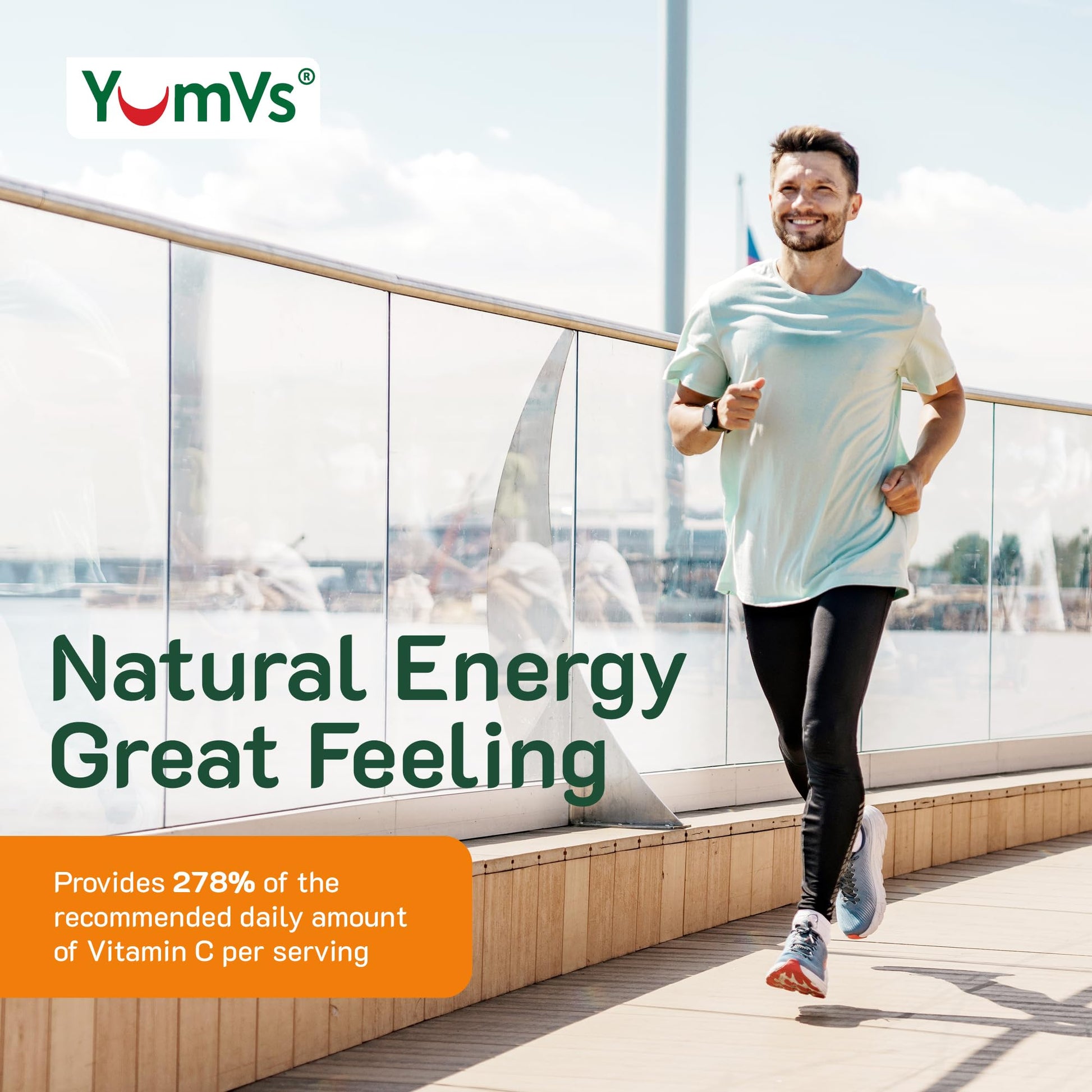 Suplemento YumVs gomitas vitaminas para sistema inmune y energía