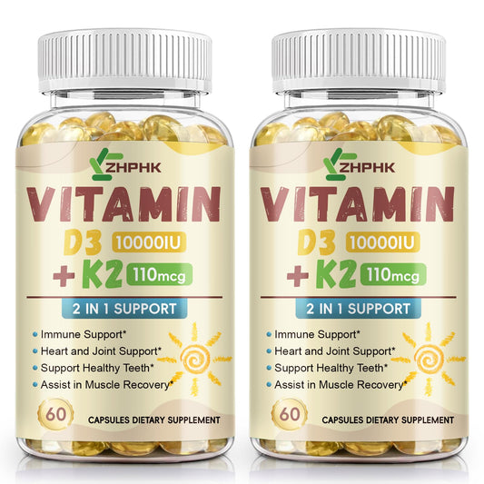 Suplemento ZHPHK Vitamina K2 D3 10,000iu