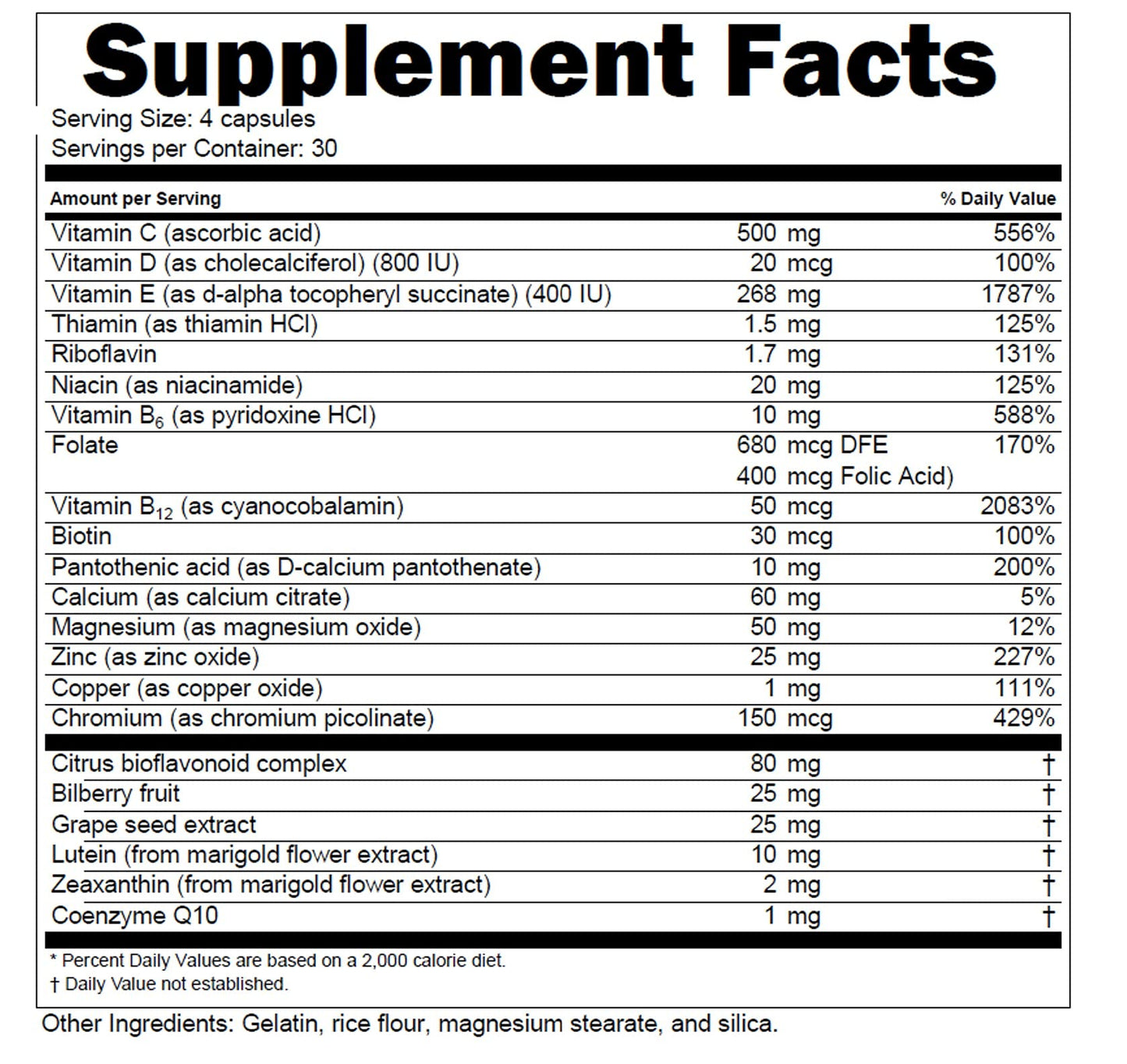 Suplementos escudo macular formula doctor recommended