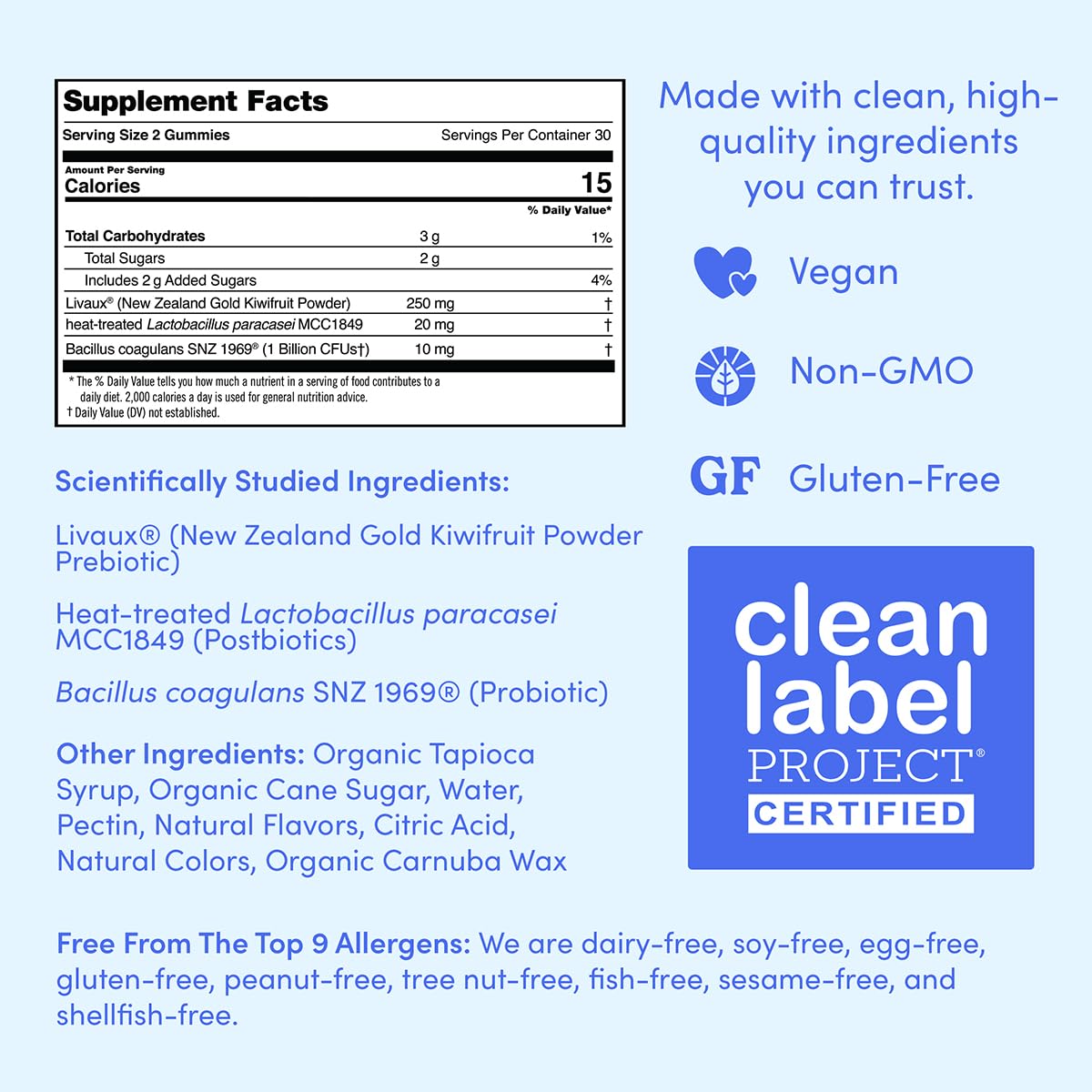 Suplementos FIRST DAY bienestar niños multivitaminas tribiotics