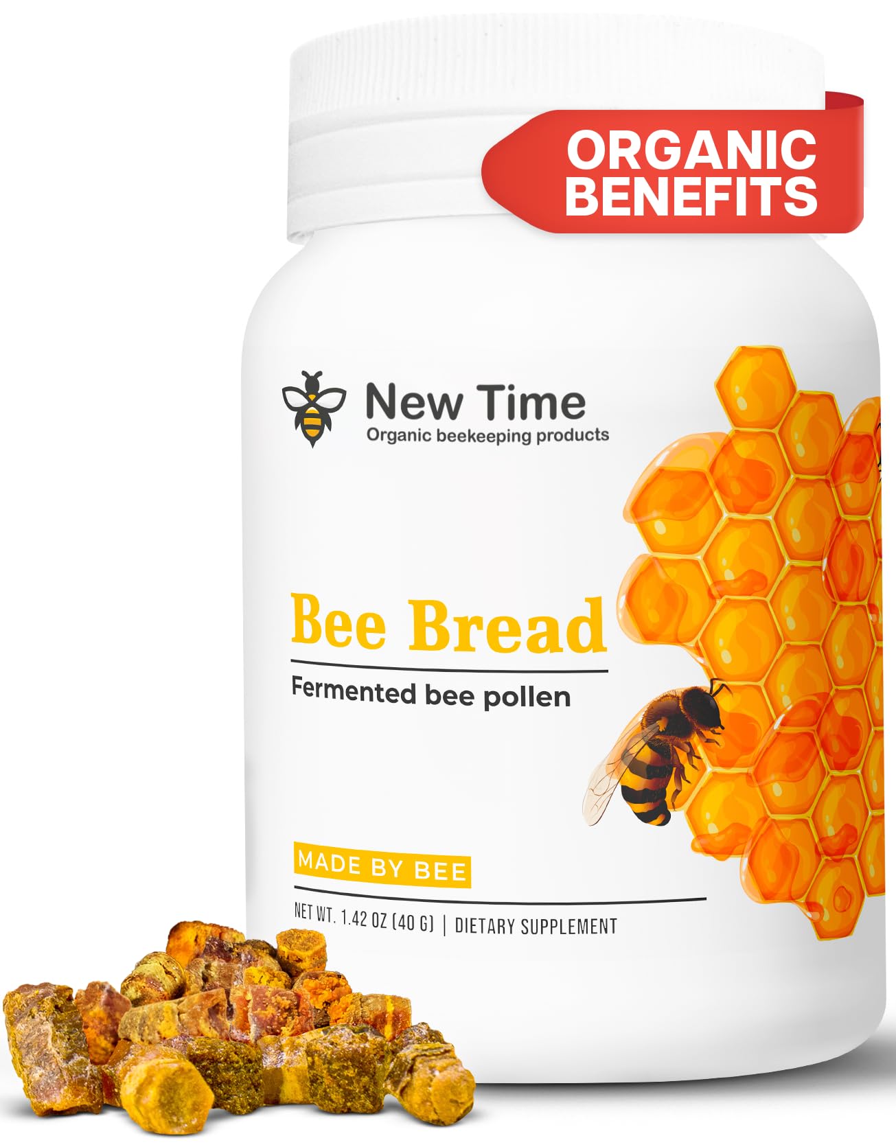 Suplementos fitness y pan de abeja