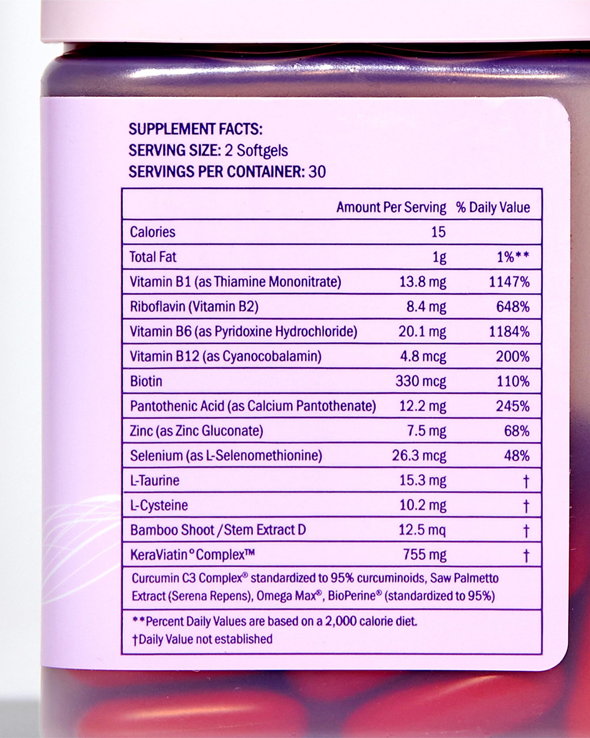 Suplementos Keranique fortalecen folículos capilares