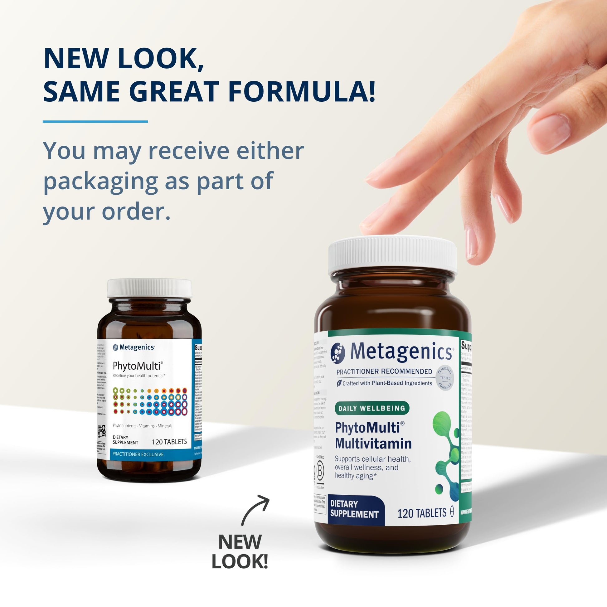 Suplementos Metagenics para bienestar inmune y óseo