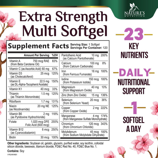 Suplementos alimenticios de multivitaminas para mujeres