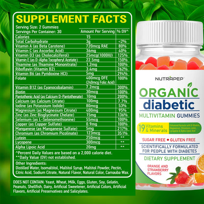 Información de suplementos NutraPep - sin alérgenos.
