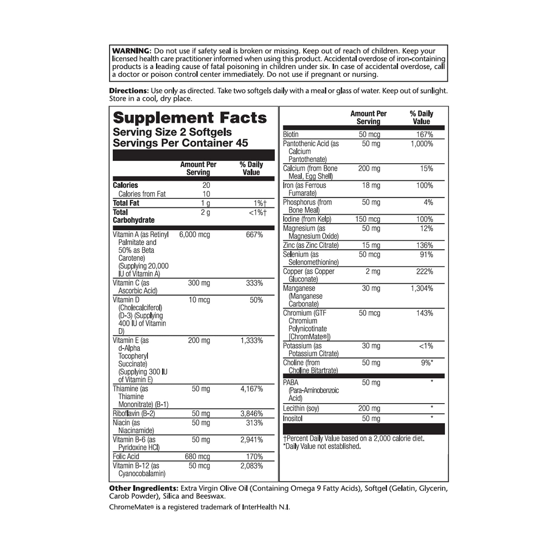 Suplementos nutricionales Solaray