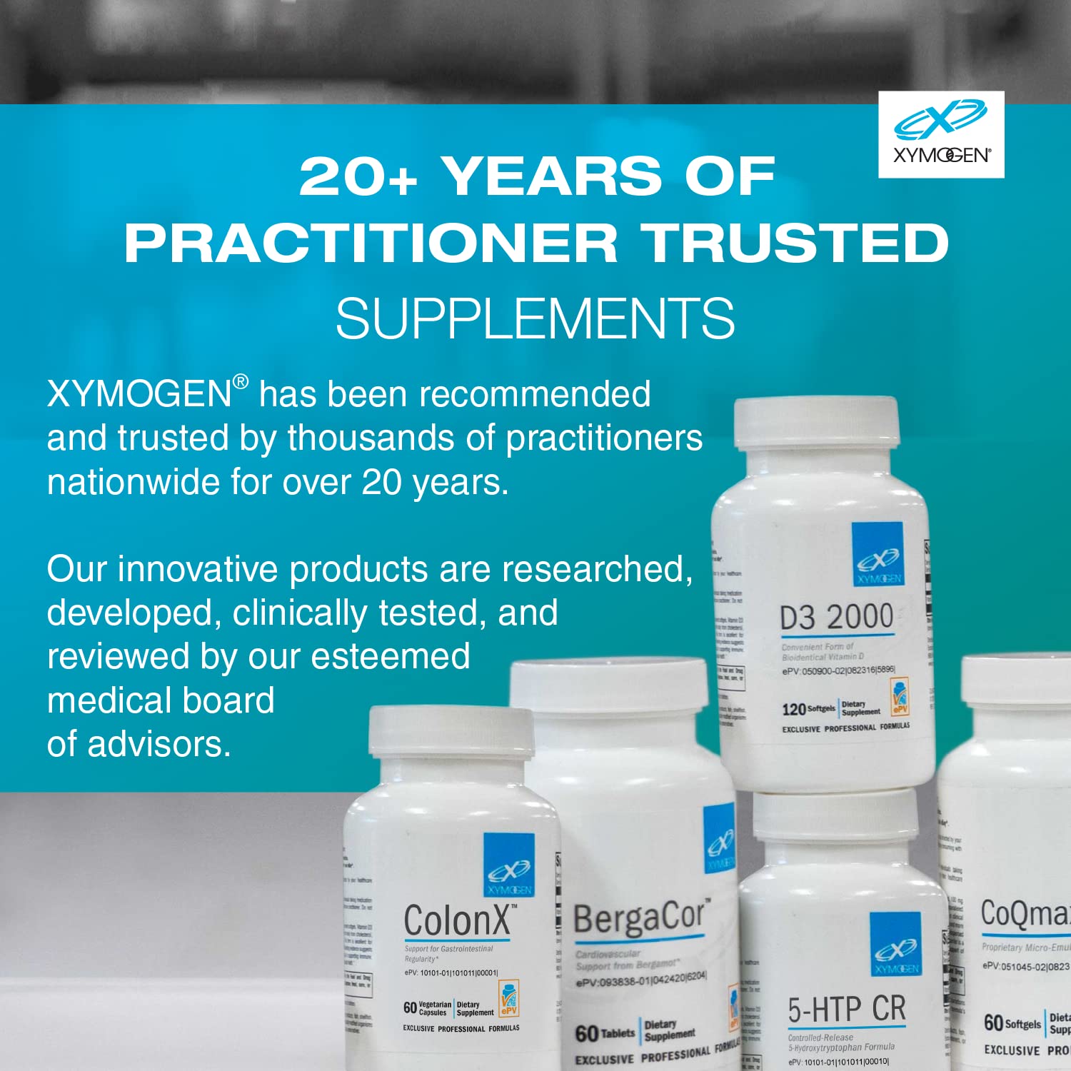 Suplementos nutricionales XYMOGEN para circulación