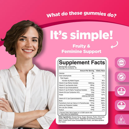 Suplementos Phytoral mujer - vitaminas beneficiosas