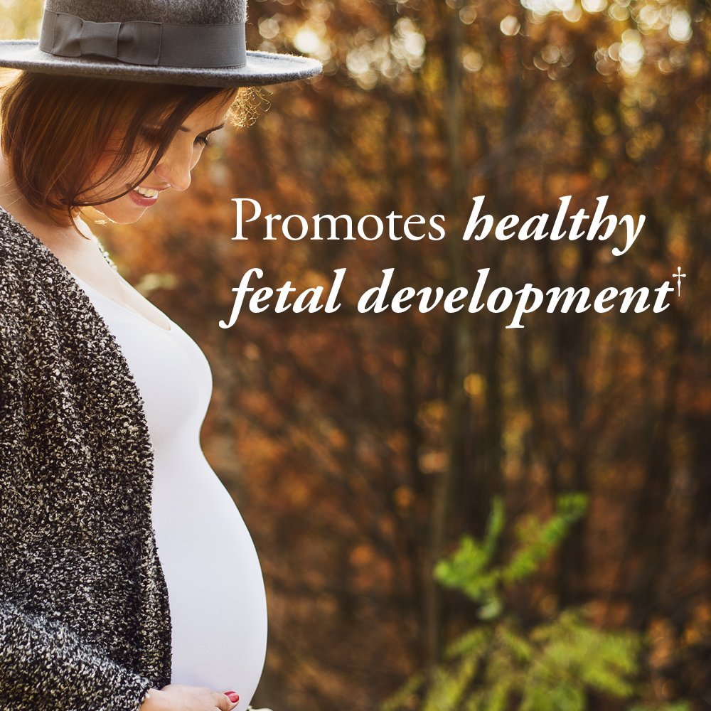 Suplementos prenatales orgánicos para energía y nutrición de mamá
