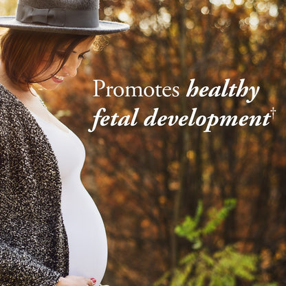Suplementos prenatales orgánicos para energía y nutrición de mamá
