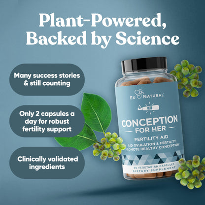 Suplementos prenatales veganos para fertilidad Conception