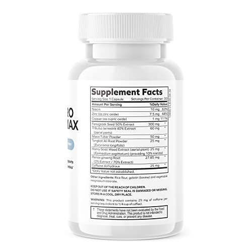 Suplementos Testpro Ultra para hombres con certificaciones de calidad