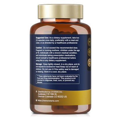Suplementos Totaria canela e inositol vista general