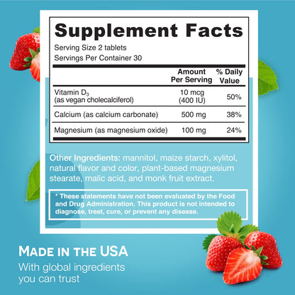 Suplementos veganos EZ Melts con sabores frutales y sin azúcar