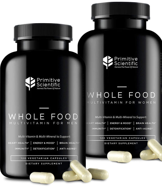 Suplementos whole food hombres-mujeres, 240 cápsulas