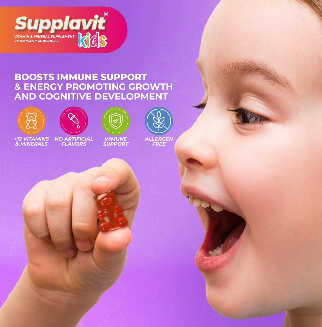 SUPPLAVIT natural, suplemento para niños