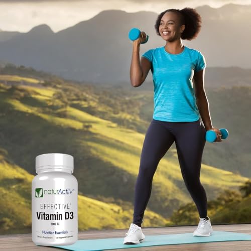 supplement naturActiiv vitamina d3 5000 ui caja