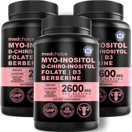 Cápsulas de Myo Inositol y D Chiro Inositol para mujeres