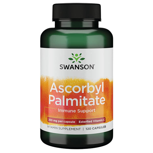 Swanson Ascorbyl Palmitato 250 mg cápsulas vitamina C soluble en grasa